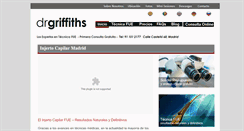 Desktop Screenshot of drgriffiths.es